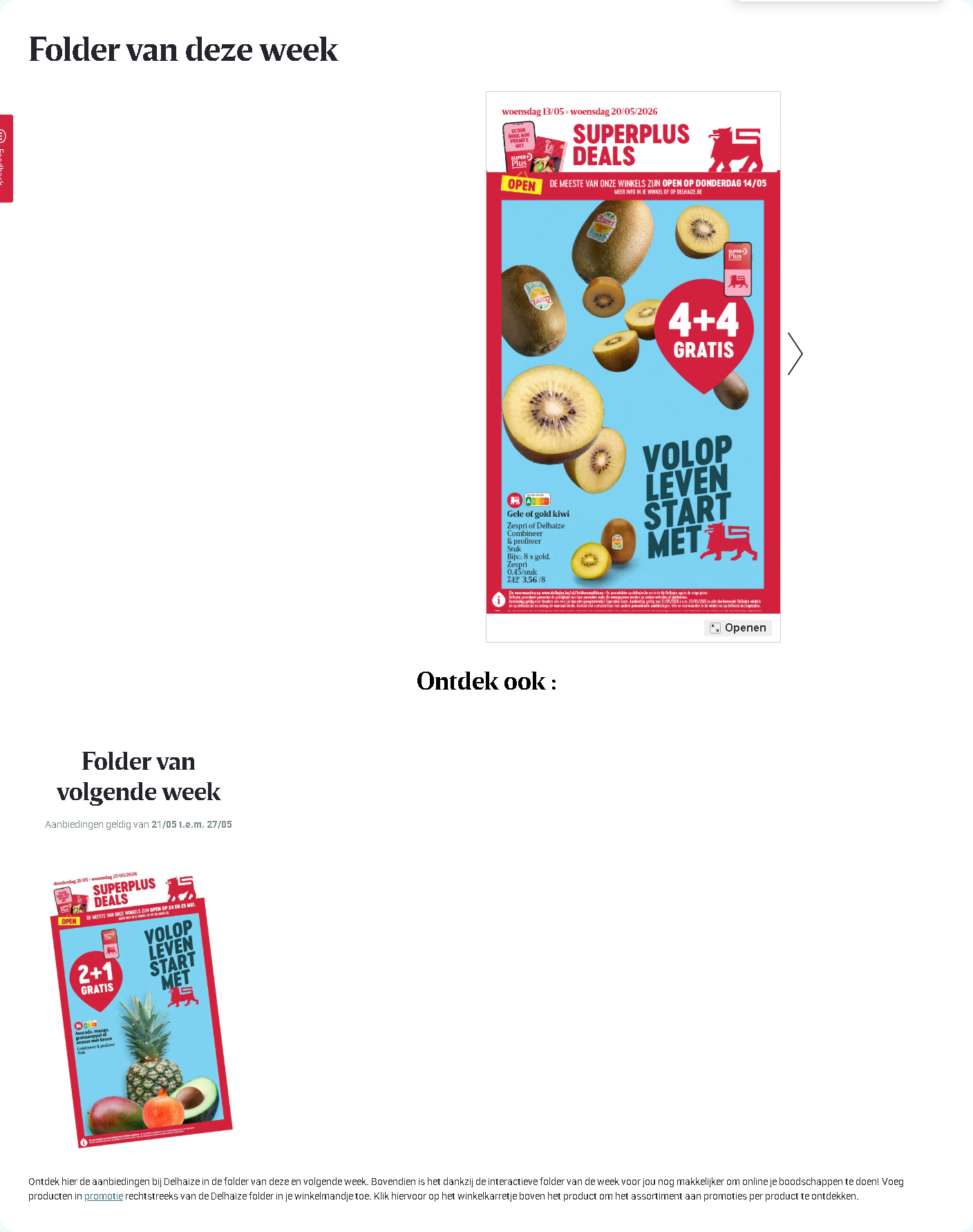 Delhaize folder pagina 1