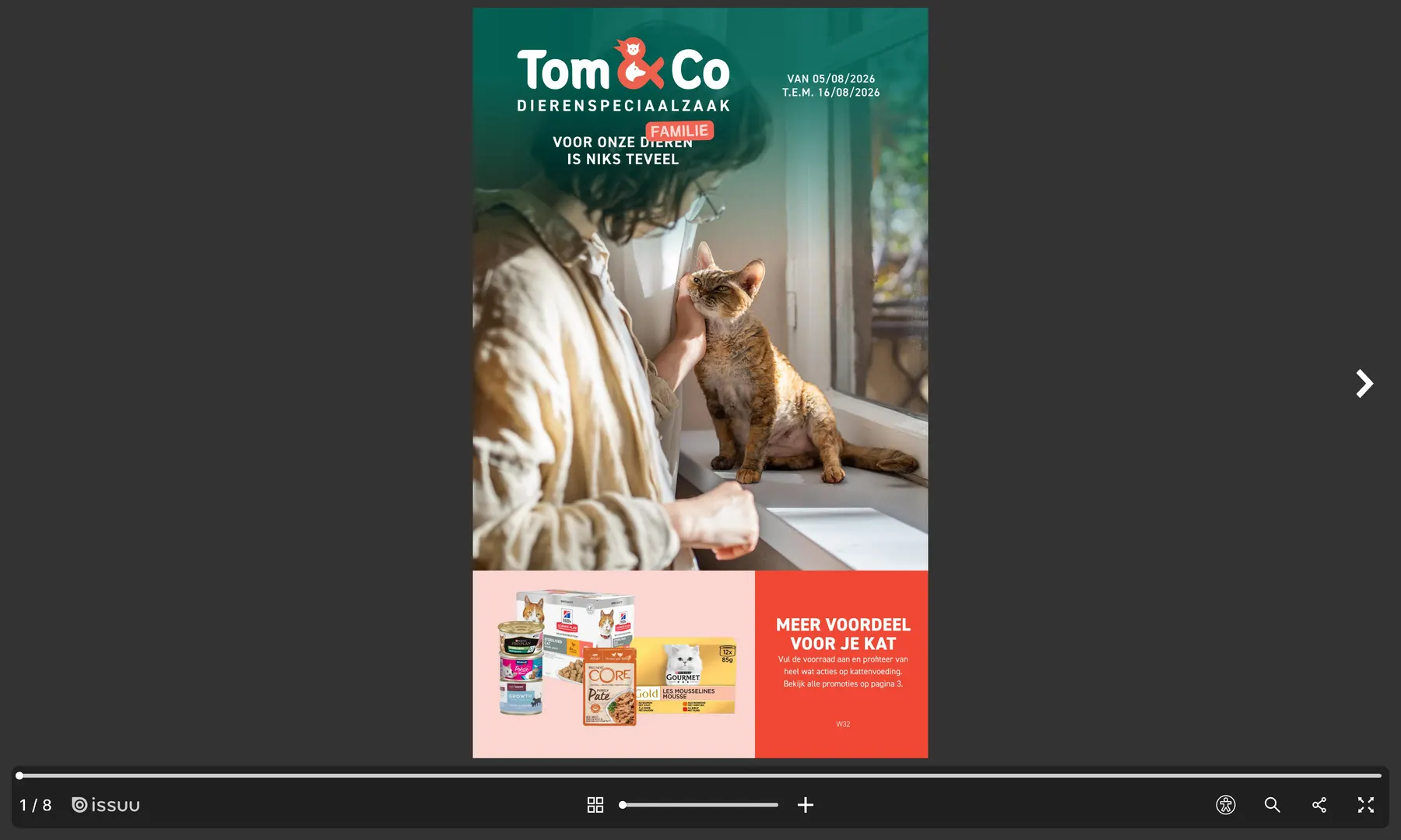 Tom&Co folder pagina 1